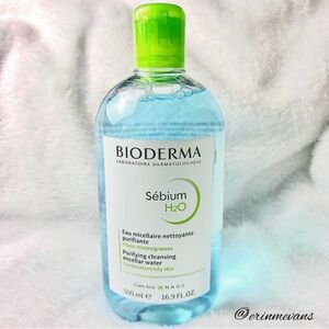 Bioderma Sébium H2O Micellar Face Cleanser Combination to Oily Skin 16.9 oz New